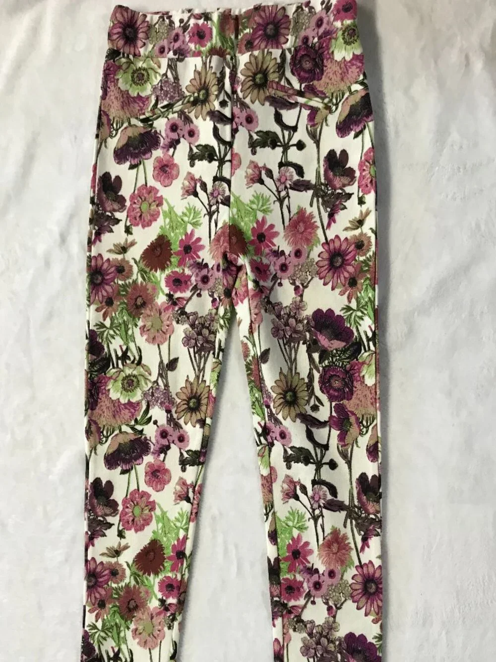 NWT Juicy Couture Girls 2-Piece Pink Textured Top & Floral Leggings Set Size 12